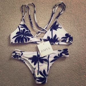 ZAFUL PALM TREE BIKINI